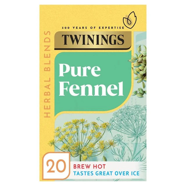 Twinings pure fennel caffeine free 4x20x2g