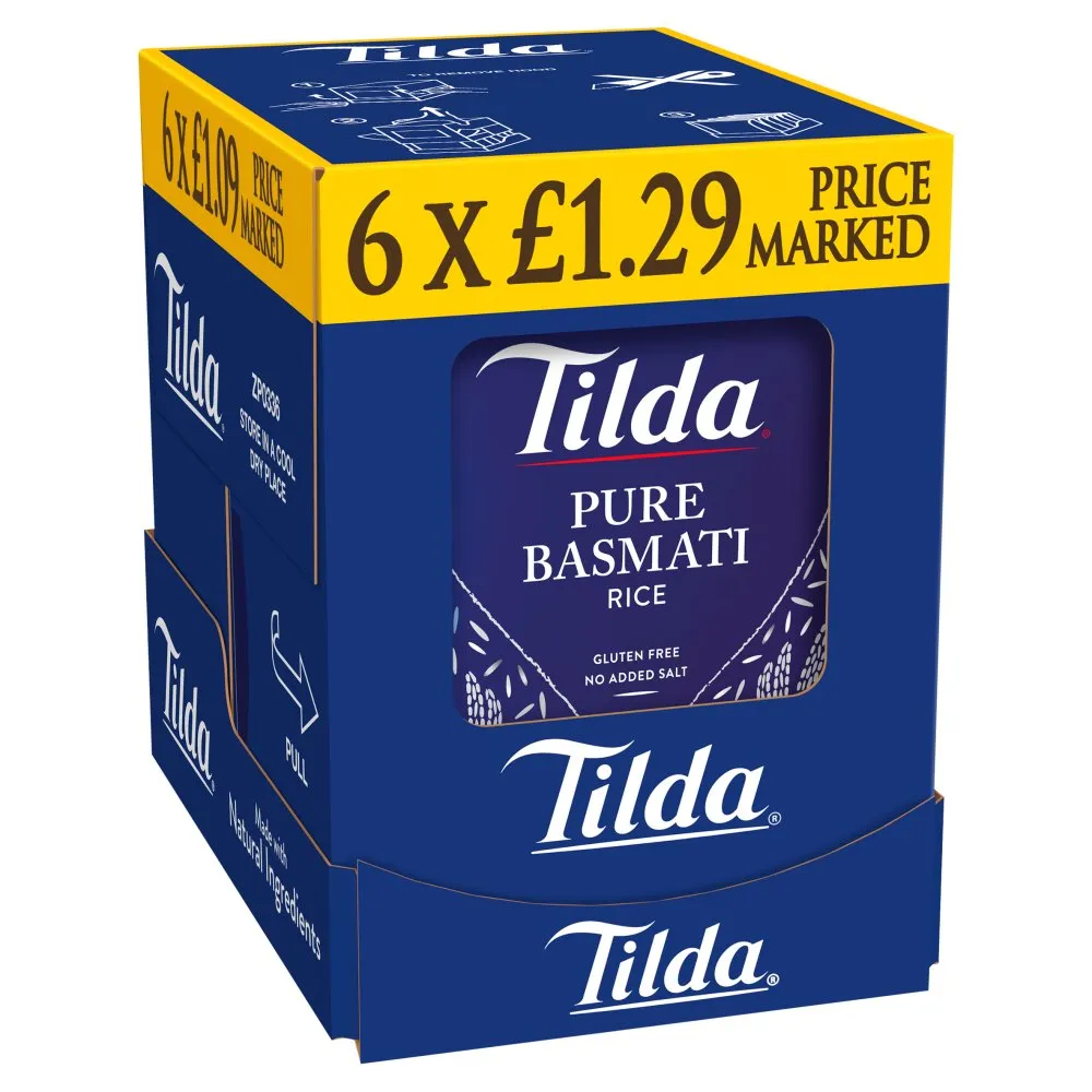 Tilda Pure Basmati Rice PM £1.29