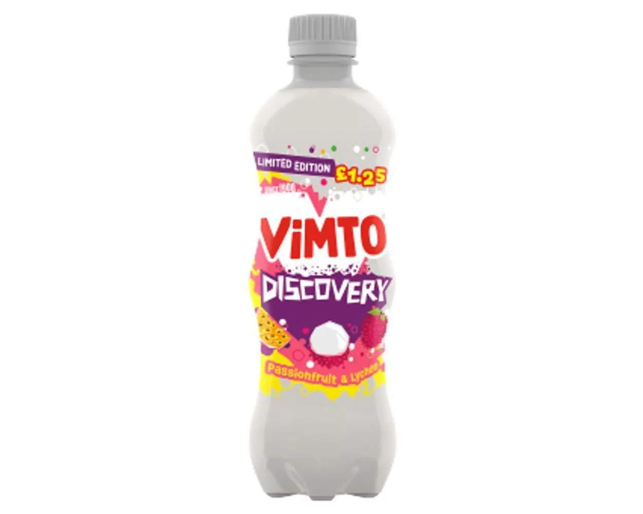 Vimto discovery passionfruit & lychee pmp£1.25