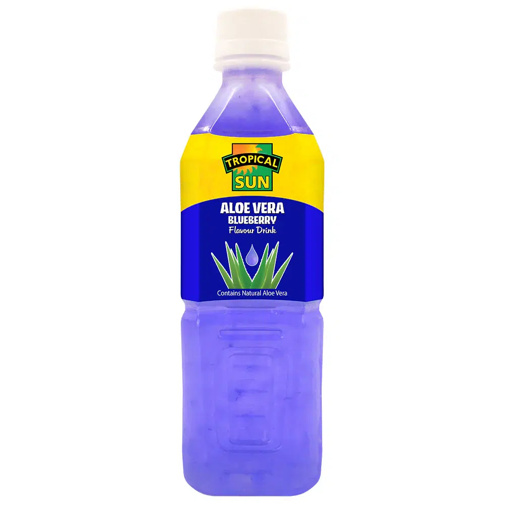 Tropical sun aloe vera blueberry
