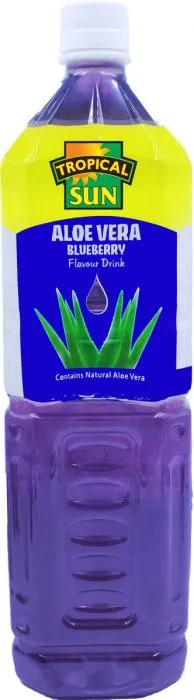 Tropical sun aloe vera blueberry