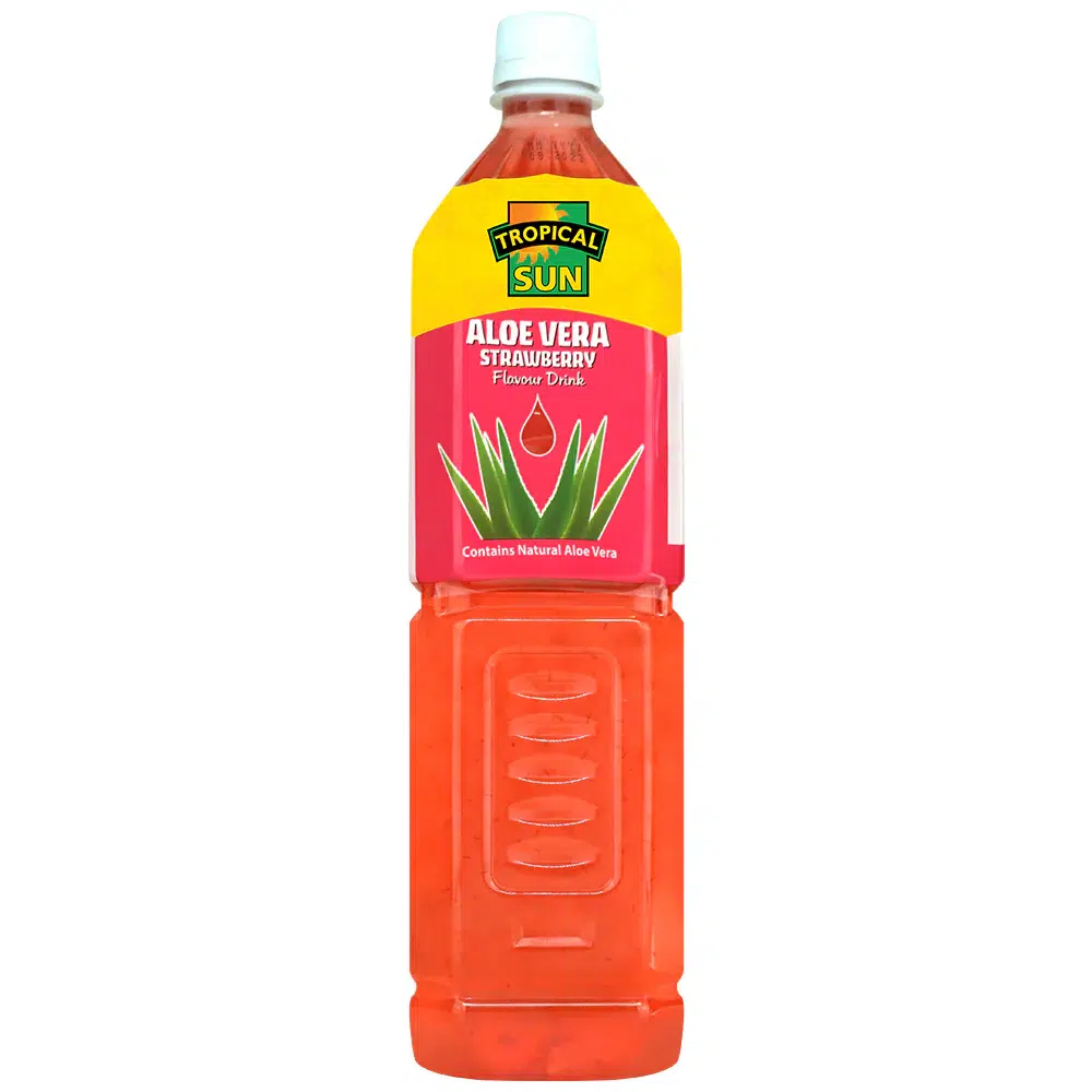 Tropical sun aloe vera strawberry