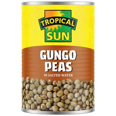 Tropical sun gungo peas cans pm£0.69