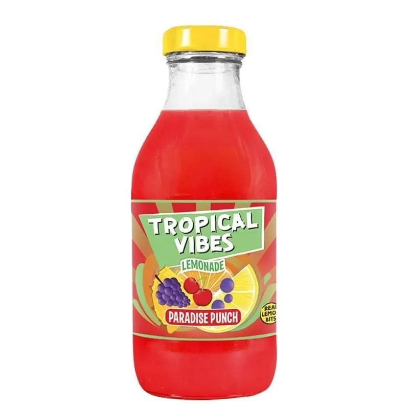 Tropical vibes lemonade paradise punch