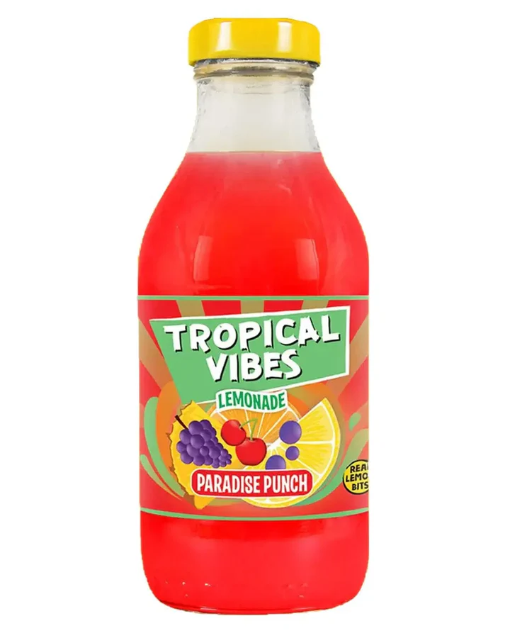 Tropical vibes lemonade paradise punch