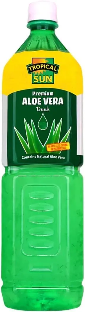 Tropical sun aloe vera drink