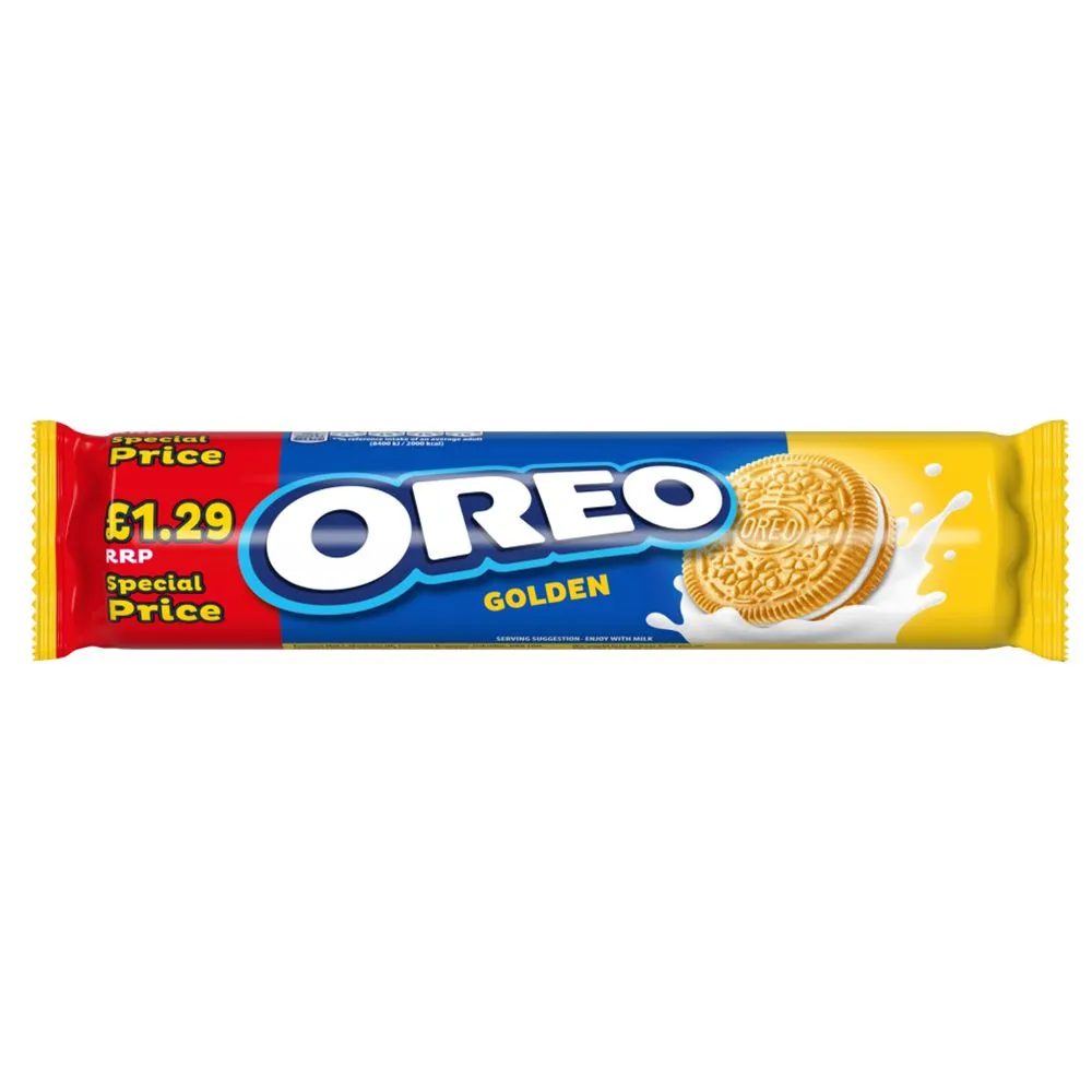 Oreo golden crunch pmp£1.29