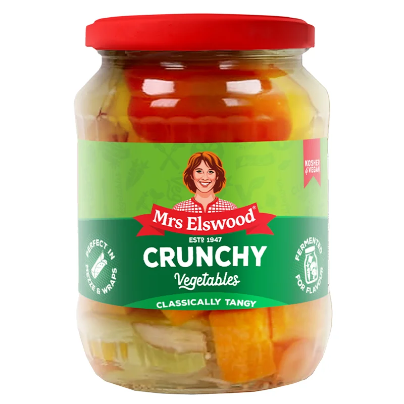 Mrs elswood crunchy vegetables
