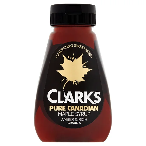 Clarks pure maple rich syrup