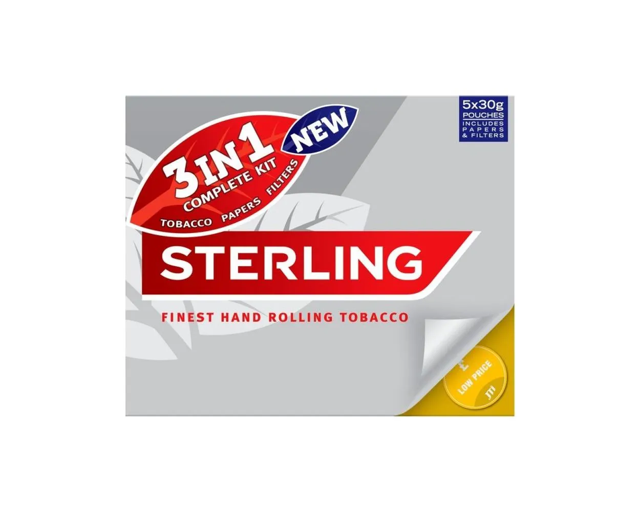 Sterling rolling tobacco 3in1 pouch