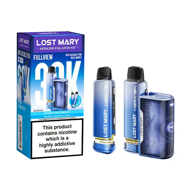 Lost mary nera 30k blue edition kit