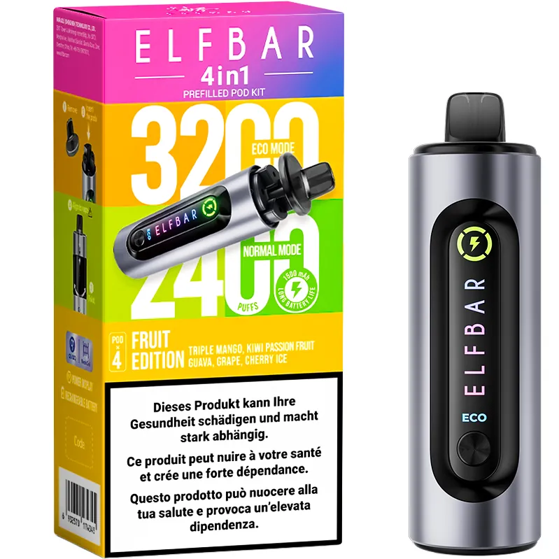 Elfbar 4 In 1 Fruits Edition Kit