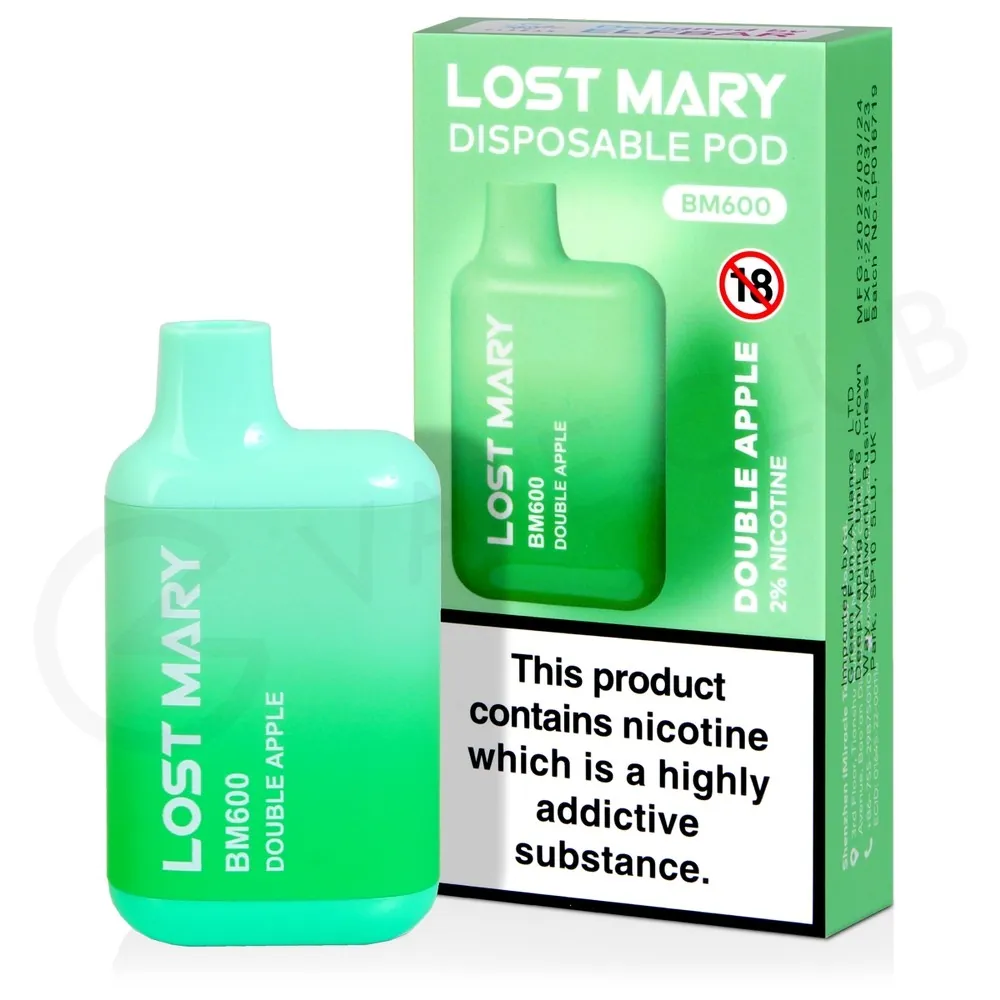 Lost mary bm600 double apple kit