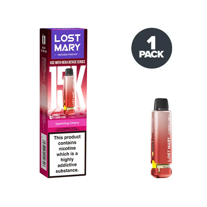 Lost mary nera sparkling cherry 15k pod