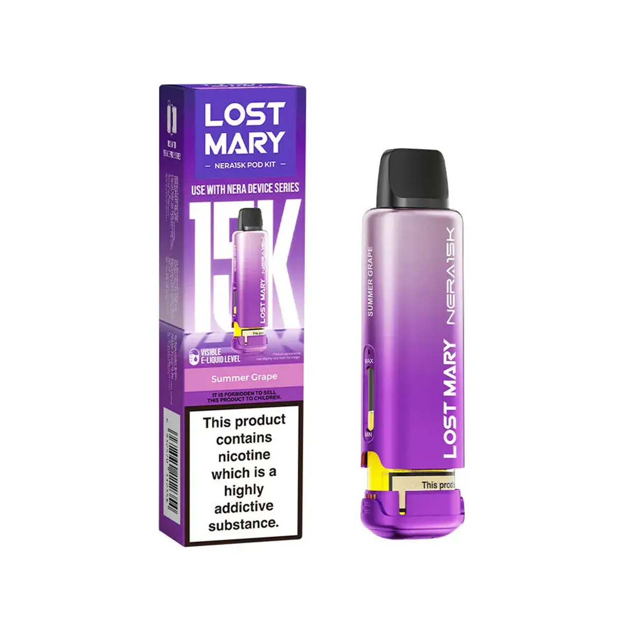Lost mary nera summer grape 15k pod