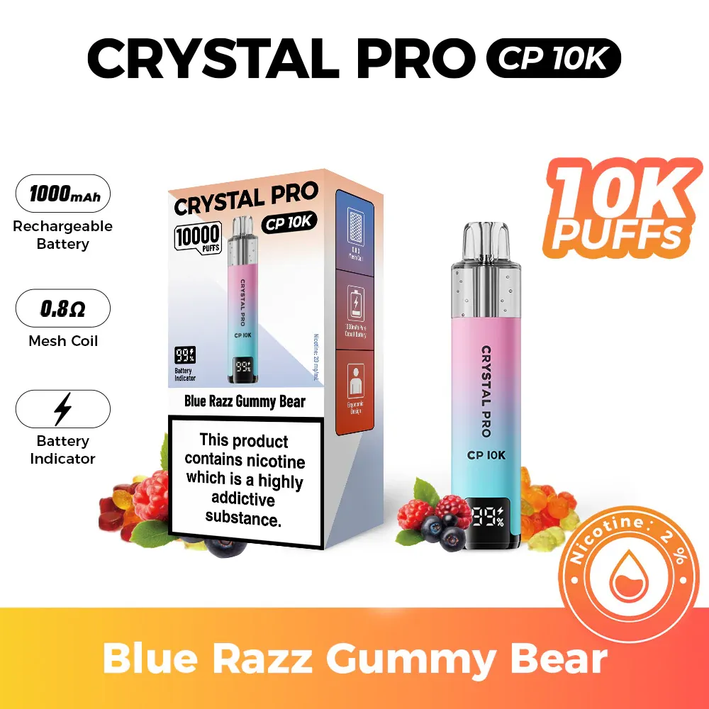 Cp crystal 10k gummy bear pod