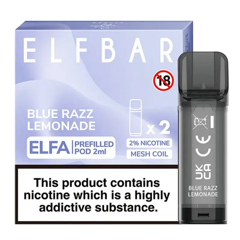 Elfbar 50k Blue Razz Lemonade Pod
