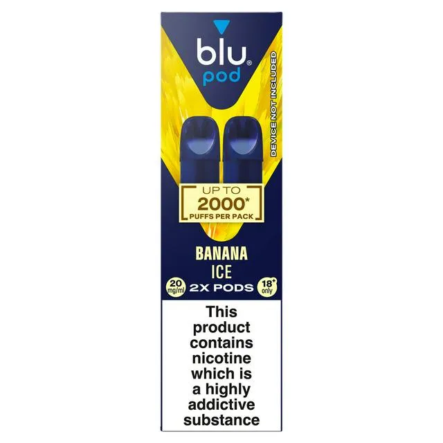 Blu bar banana ice pods