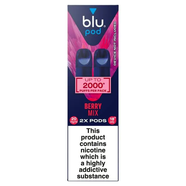 Blu bar berry mix pods
