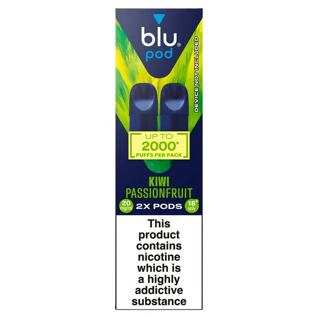 Blu bar kiwi passion pods