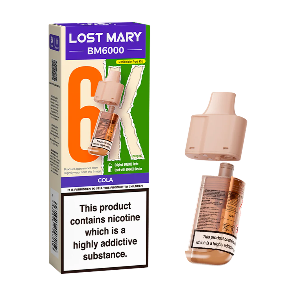 Lost mary bm6000 cola pod