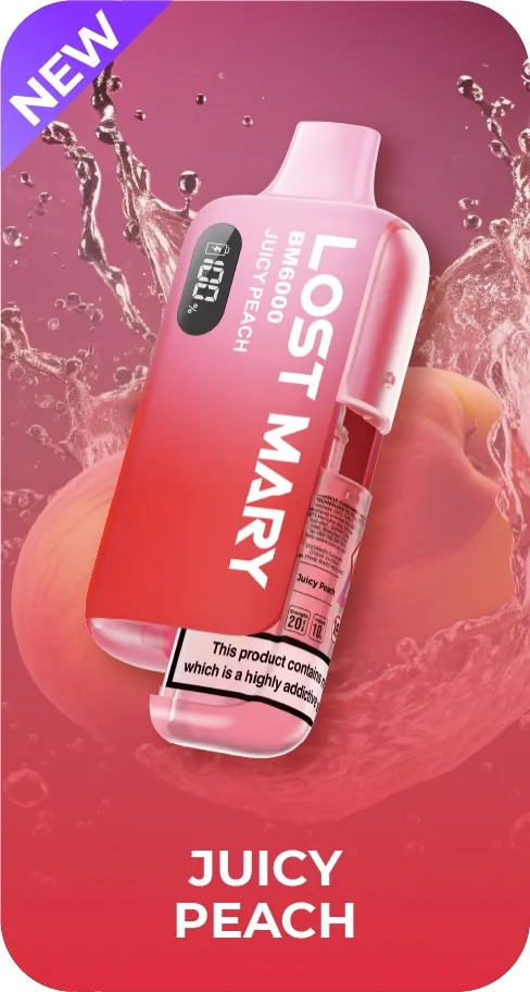 Lost mary bm6000 juicy peach pod