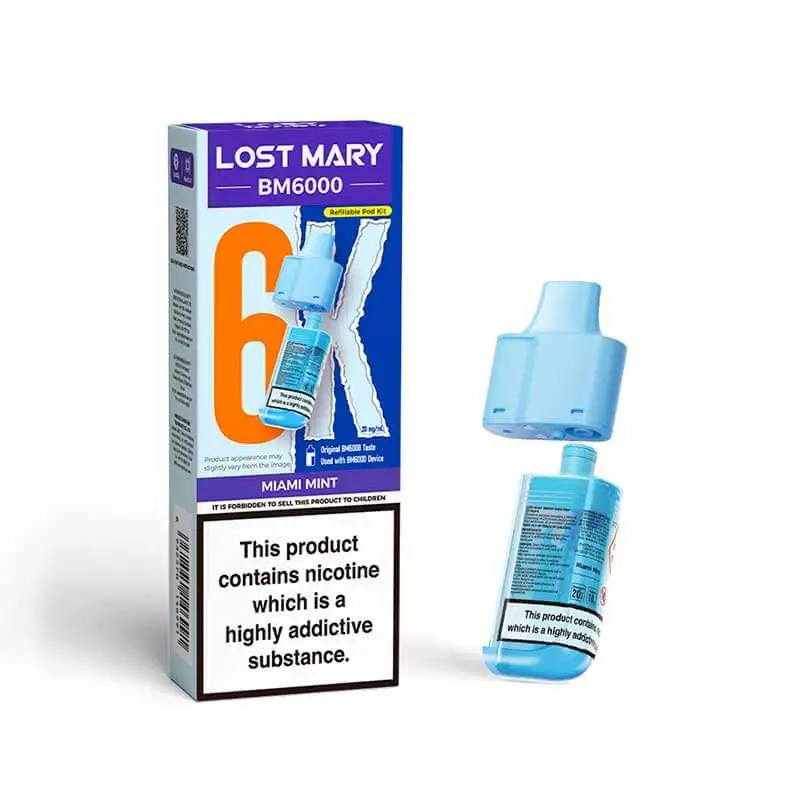 Lost mary bm6000 miami mint pod