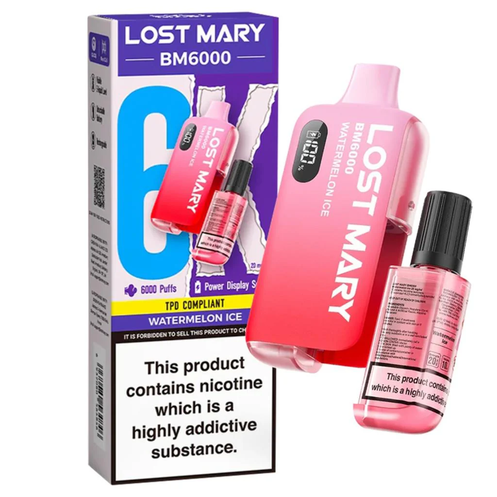 Lost mary bm6000 watermelon ice pod