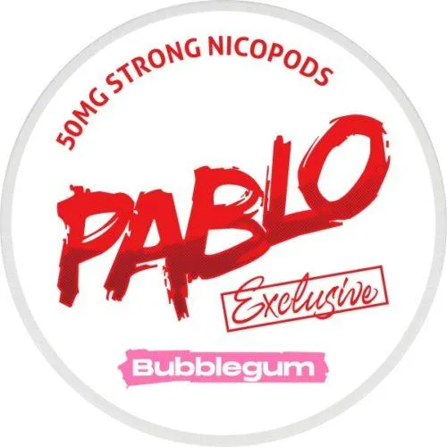 Pablo bubble gum nicotin pouch