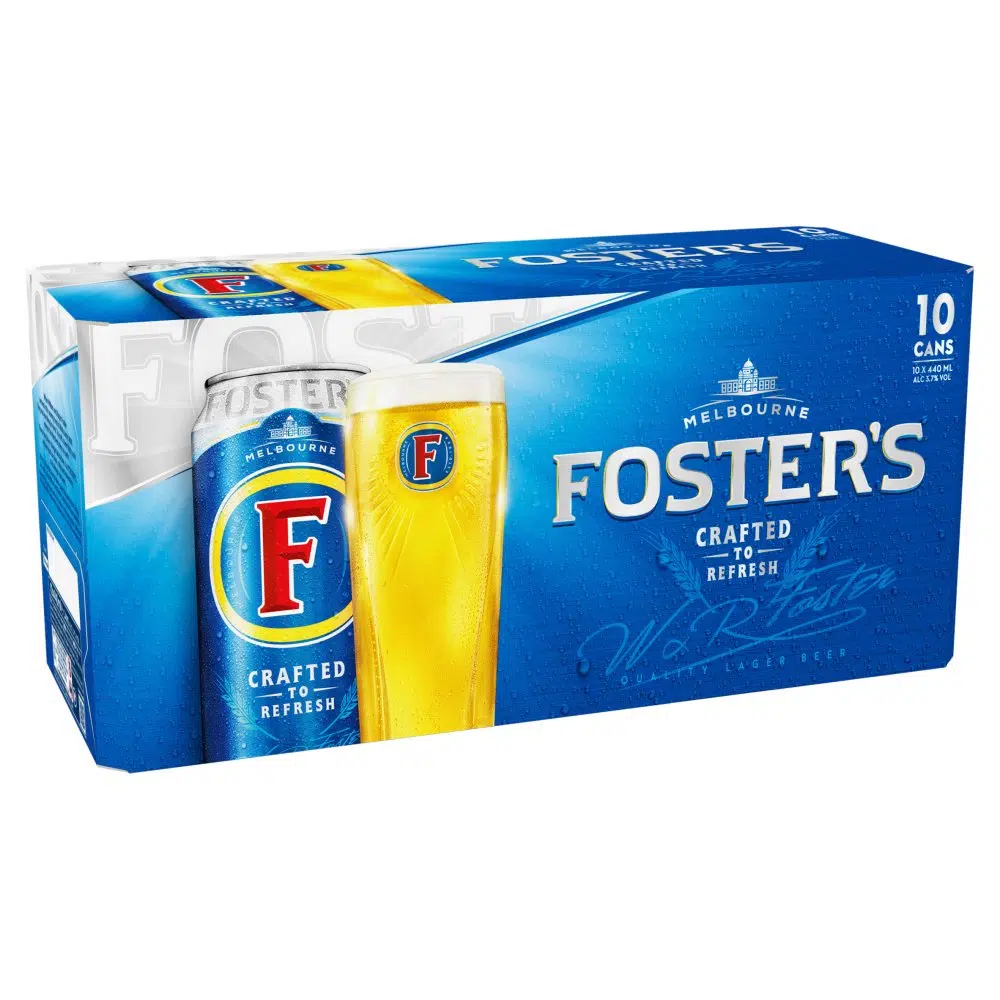 [136546] Fosters Lager 10pack