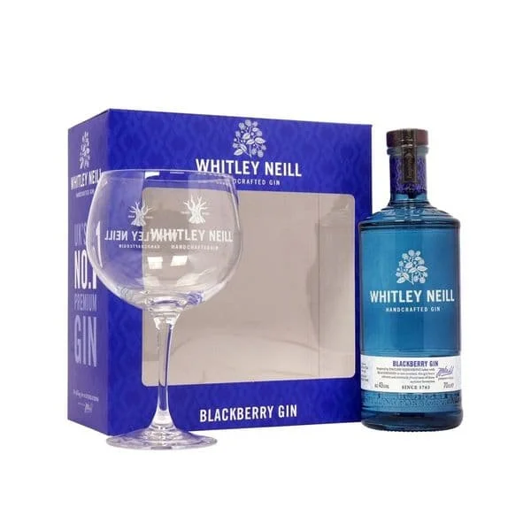 [902530] Whitley Neill Blackberry Gin Gift Pack