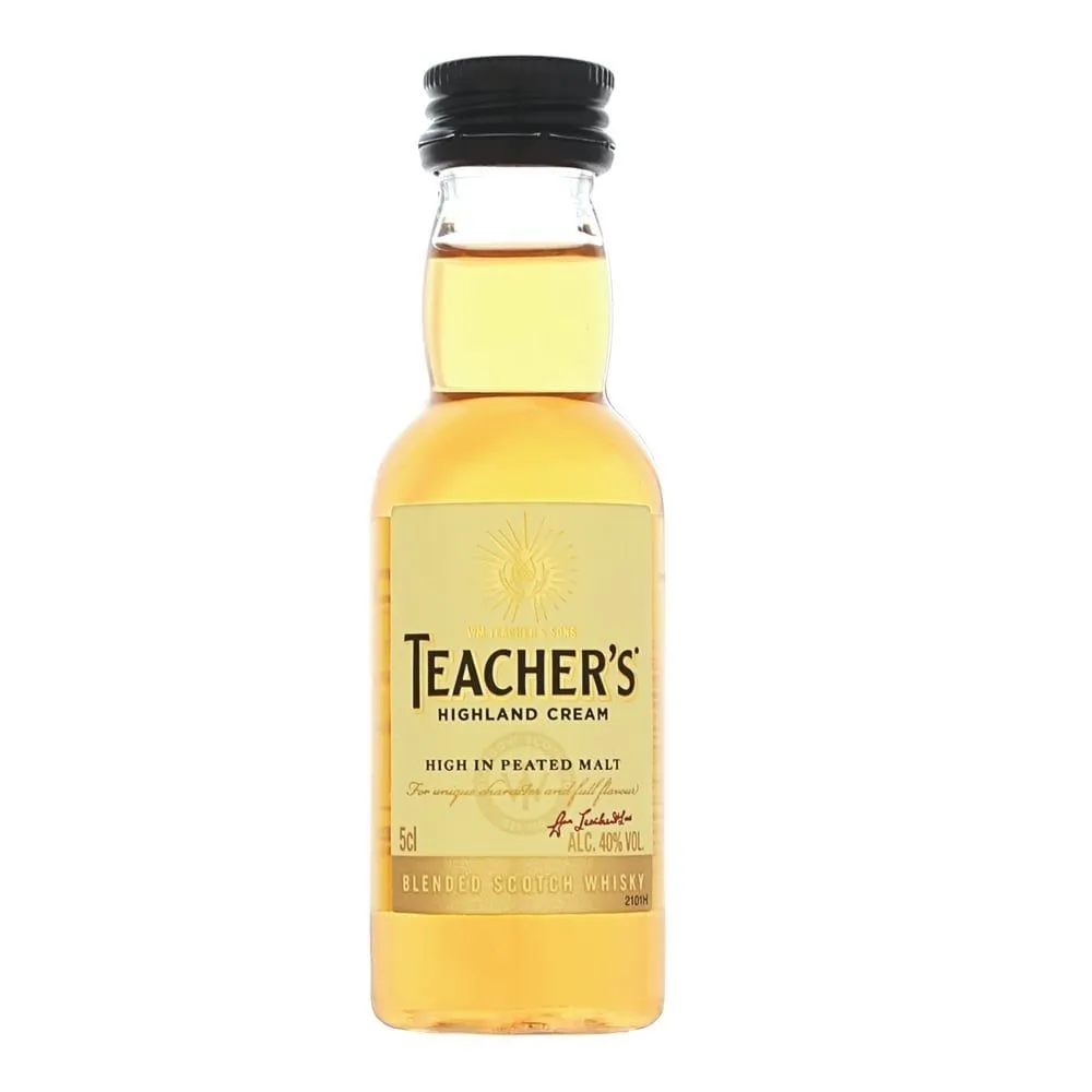 [83033] Teachers Whisky Minature Highland Cream