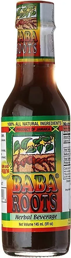 Baba roots herbal beverage tonic wine