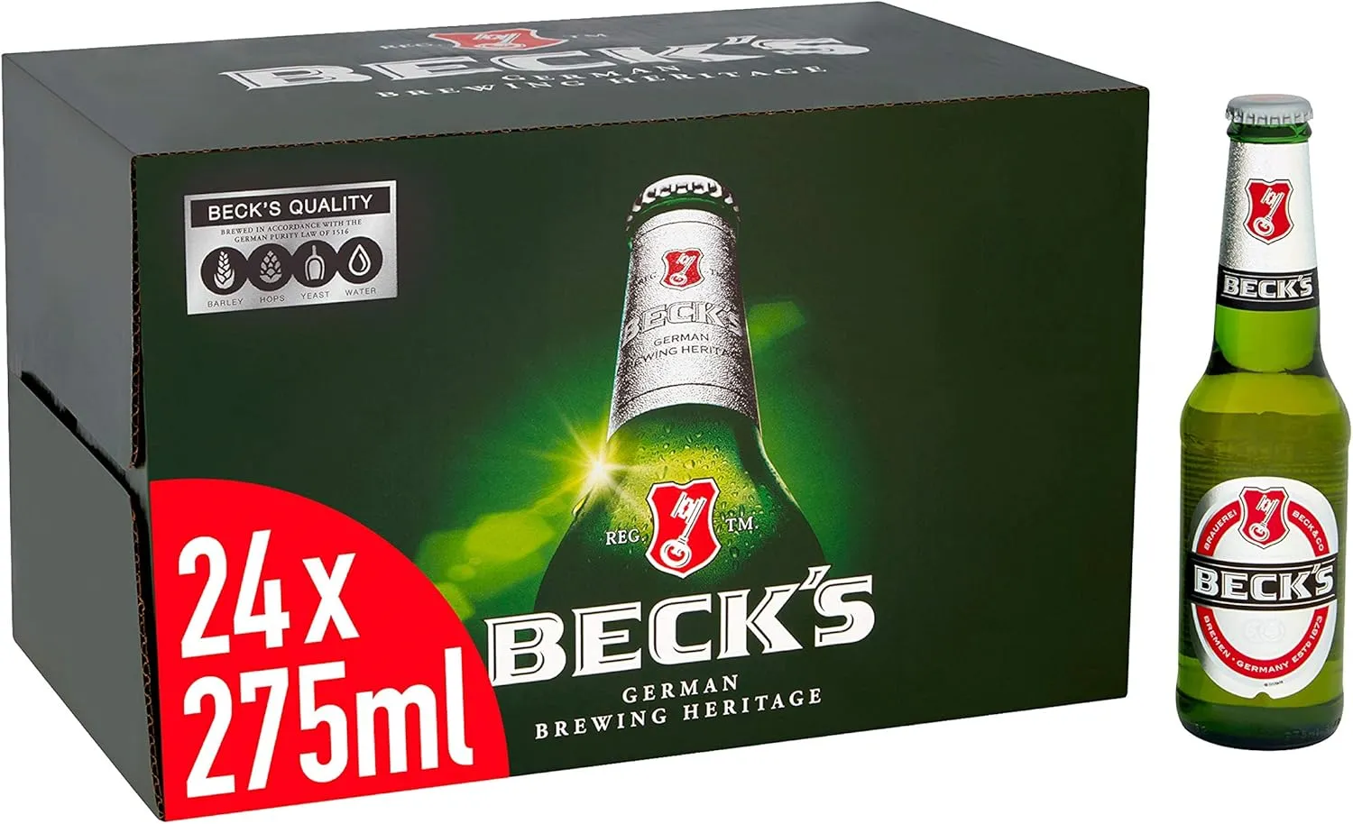 Becks bier nrb 6pack 4%