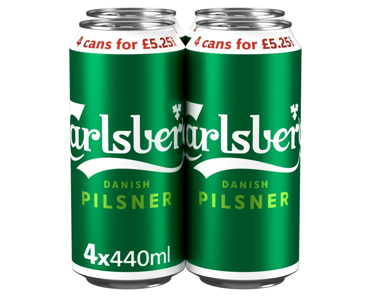 Carlsberg danish pilsner pmp â£5.25