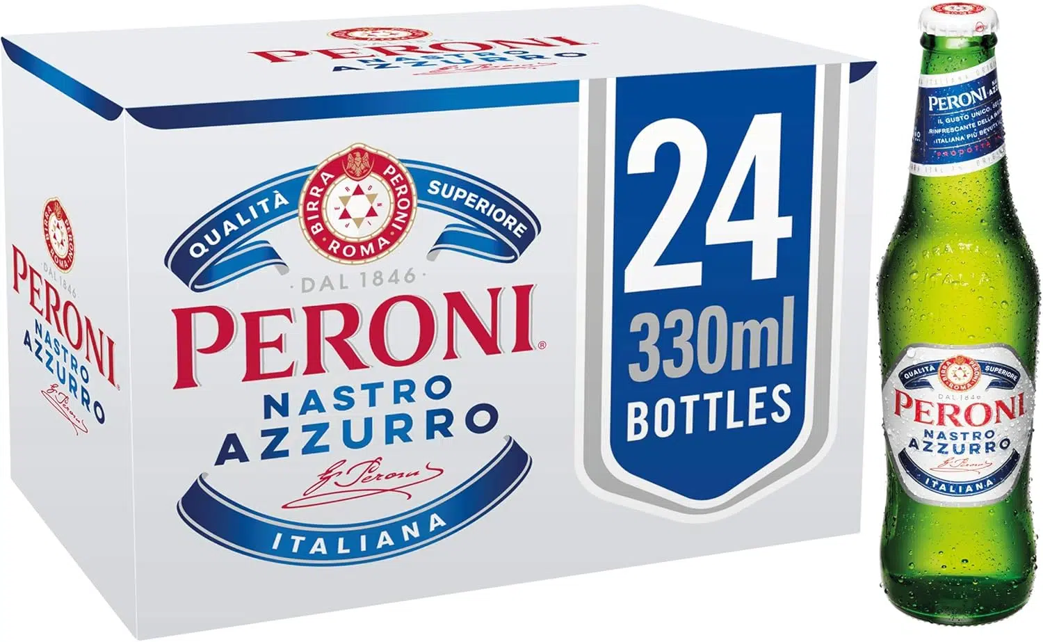 Peroni Nastro Azzuro 24x330 Ml