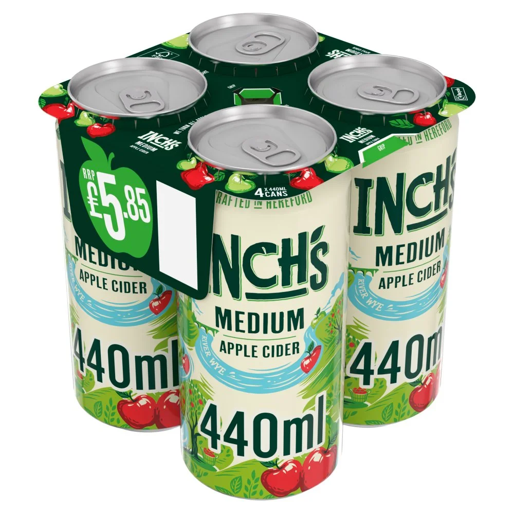 Inch's apple medium cider pm â£5.85