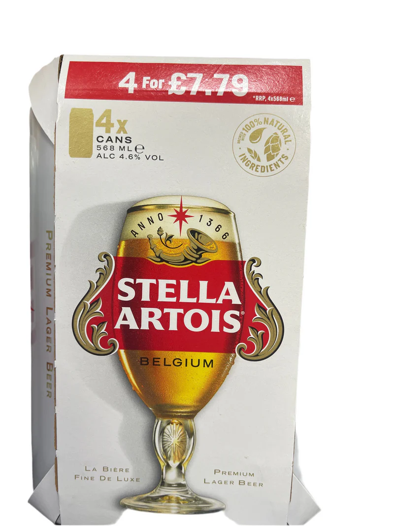 Stella Artois PM £7.79 4pack