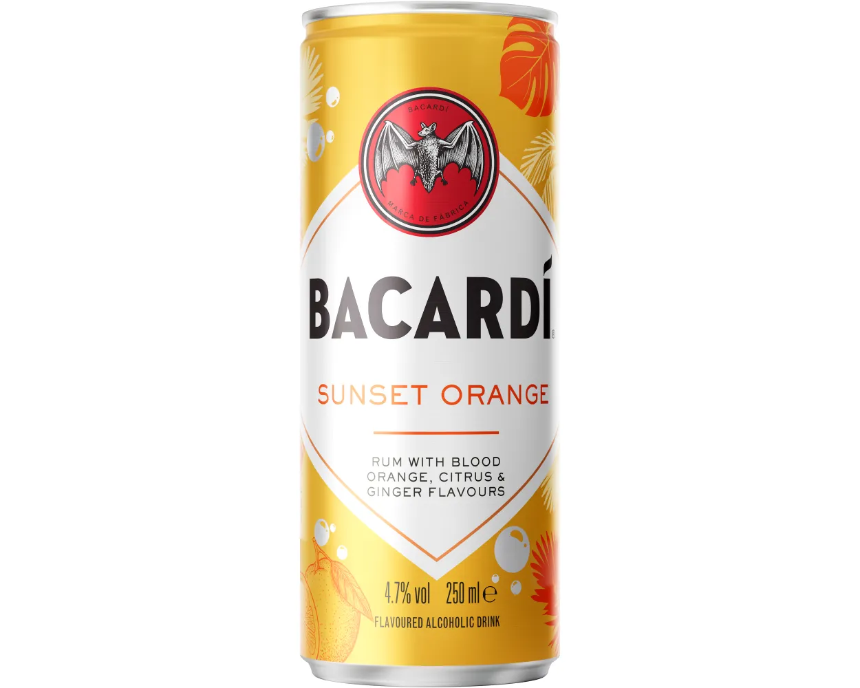 Bacradi sunset orange 4.7% 250ml