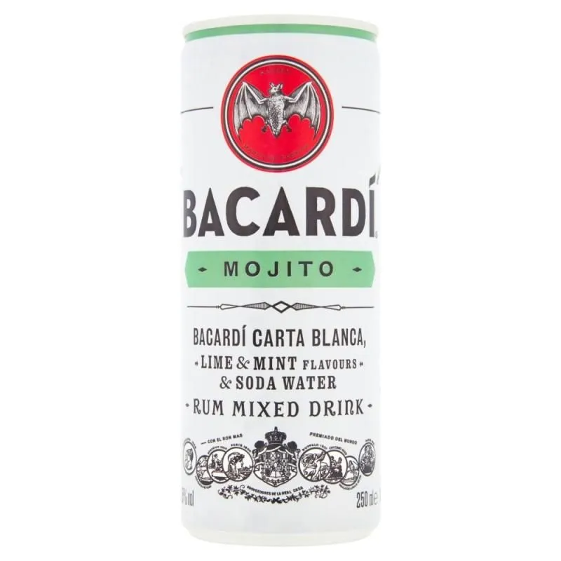 Bacardi mojita can