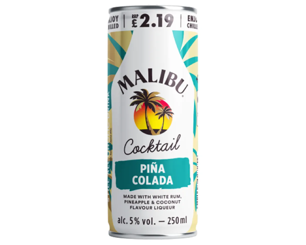 Malibu pina colada can pm â£2.19