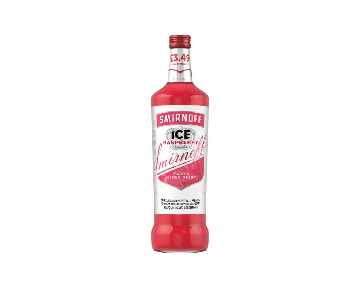 Smirnoff ice raspberryâ£3.49