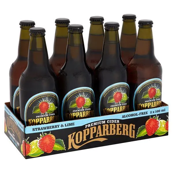 Kopparberg strawberry & lime alcohol free