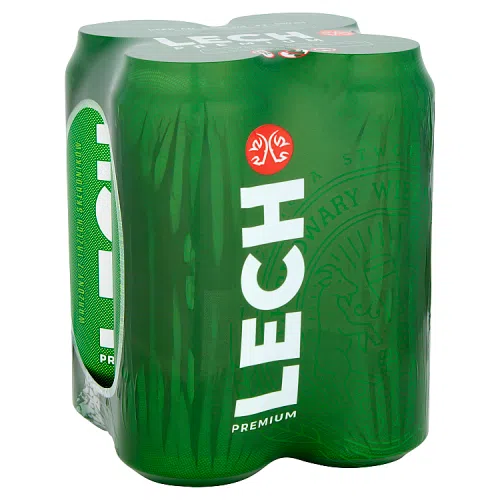 Lech Beer Can 6x4x500ml 4.8%alc