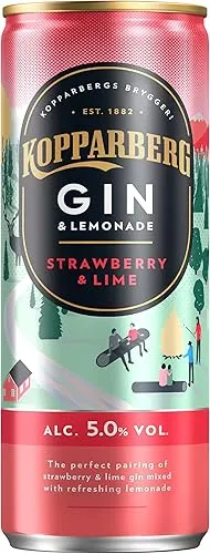 Kopparberg mix fruit gin&lemonade can