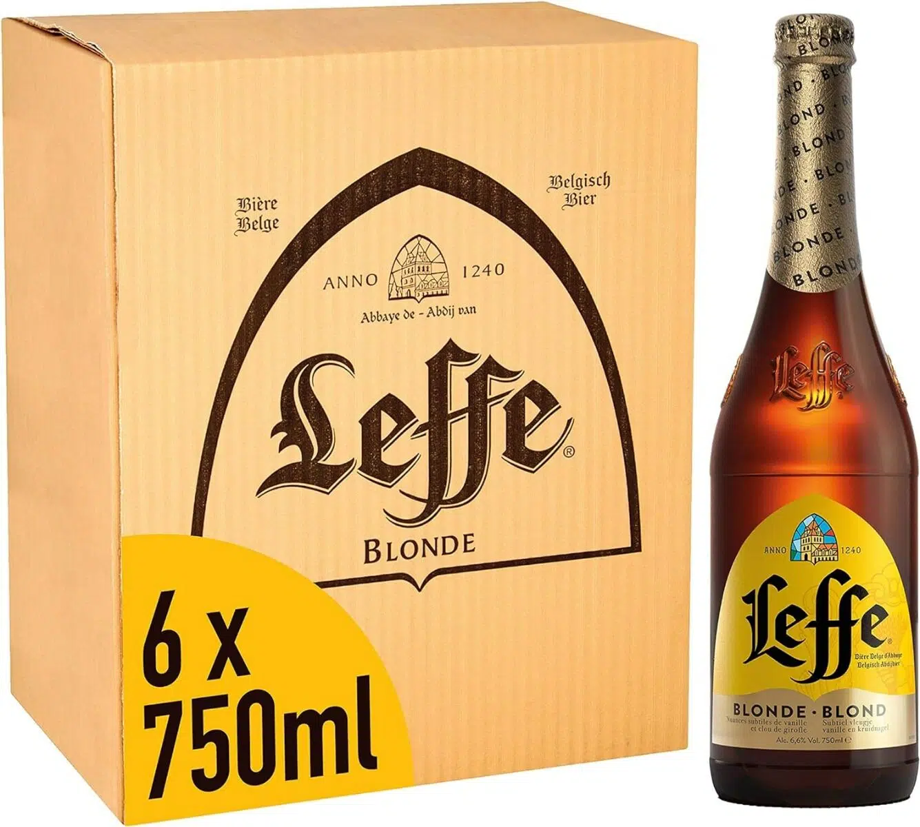 Leffe beer blonde