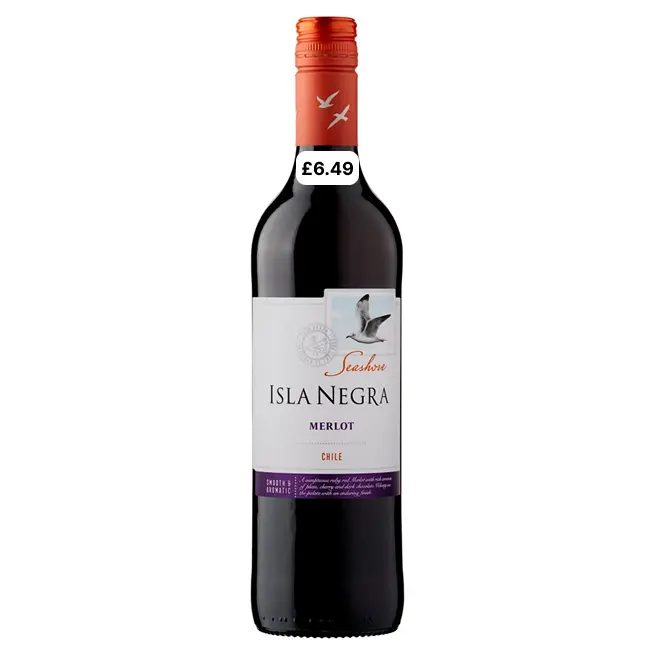 Isla negra merlot pmp £6.49