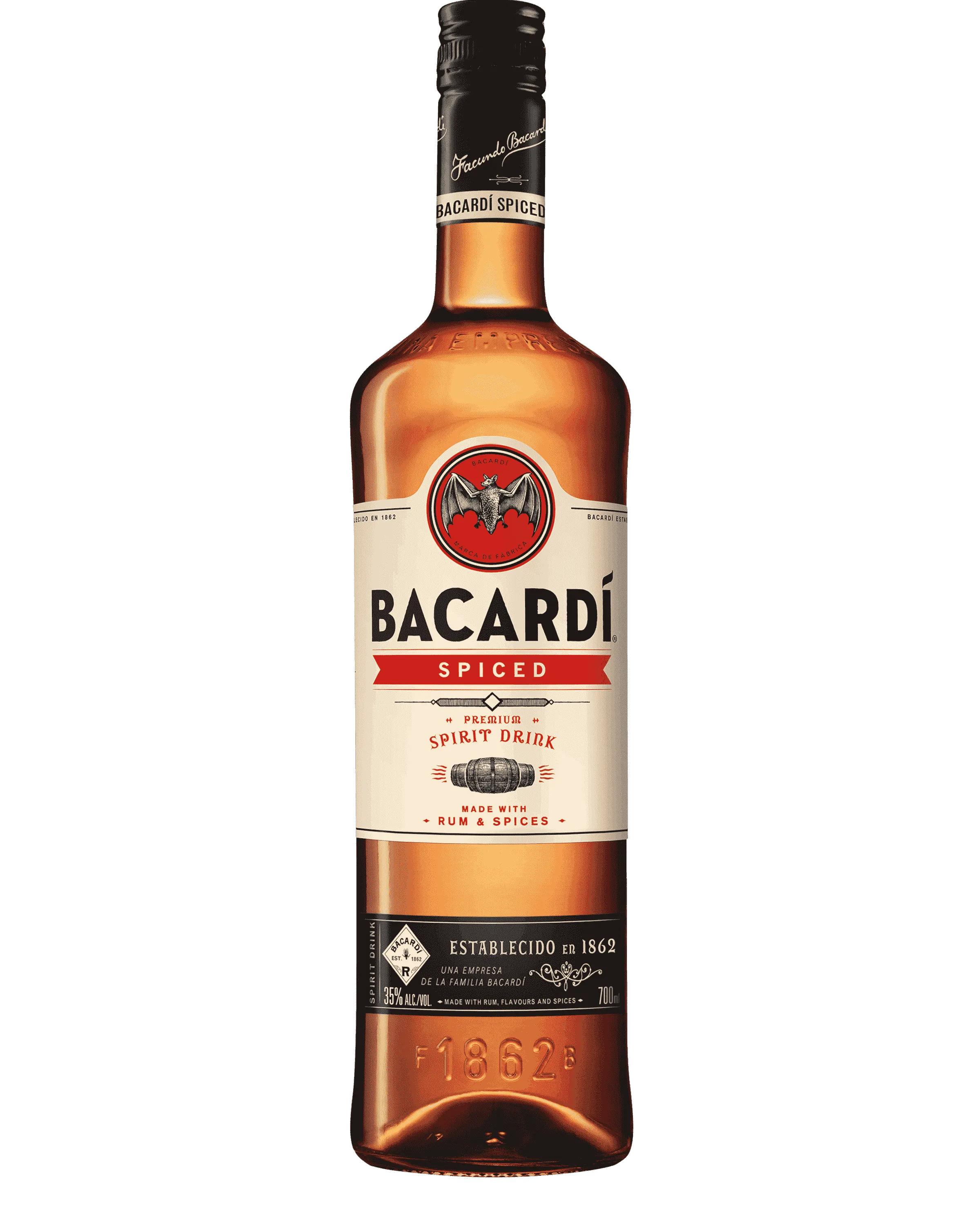 Bacardi rum spiced pm â£16.49
