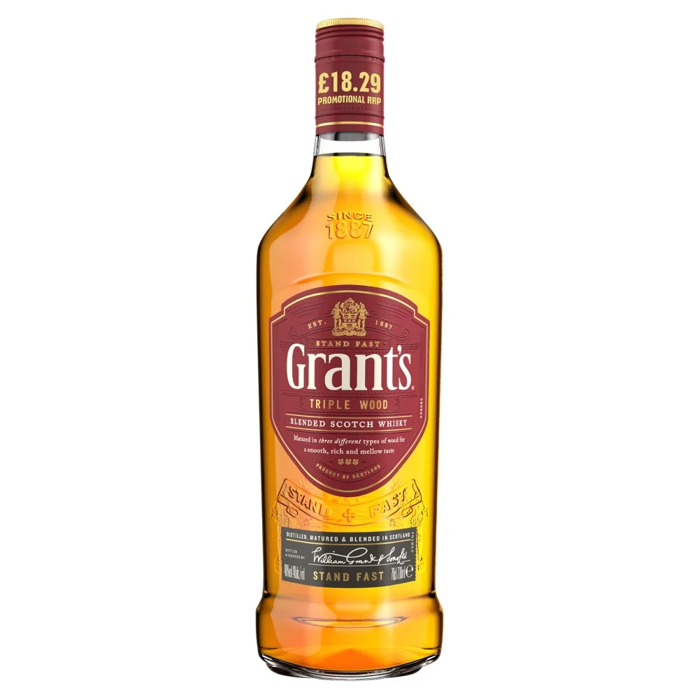 Grants triple wood whisky pmâ£18.29