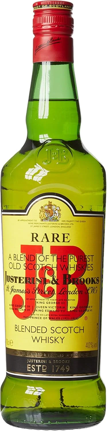 J&b rare whiskey